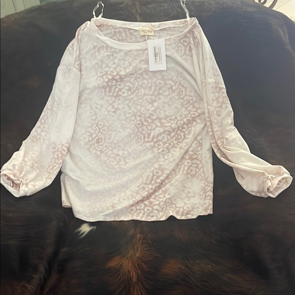 Leopard print light weight long sleeve by 1.4.3. Story by Line Up